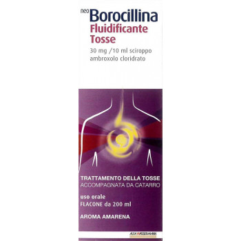 NEO BOROCILLINA FLUIDIFICANTE TOSSE 30 MG/10 ML SCIROPPO - FLACONE 200 ML