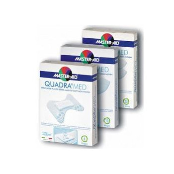 CEROTTO MASTER-AID QUADRA DERMOATTIVO MEDIO 20 PEZZI