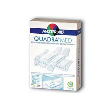 CEROTTO MASTER-AID QUADRA DERMOATTIVO FORMATI ASSORTITI 40 PEZZI