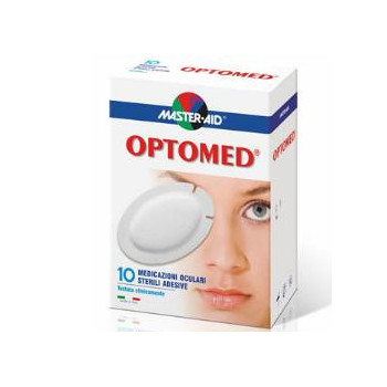 GARZA OCULARE MEDICATA MASTER-AID OPTOMED SUPER 5 PEZZI