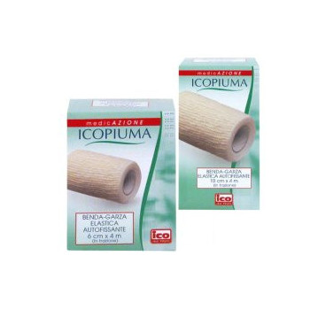 ICOPIUMA BENDA GARZA ELASTICA AUTOFISSANTE CM6X4MT 1 PEZZO