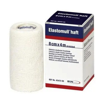 BENDA ELASTICA AUTOADESIVA ELASTOMULL HAFT BLU 8X400 CM