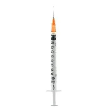 SIRINGA PER INSULINA EXTRAFINE 1ML 100 UI AGO REMOVIBILE 26 GAUGE 0,45X12 MM 1 PEZZO
