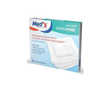 MEDICAZIONE ADESIVA MEDS 10X9 CM 5 PEZZI