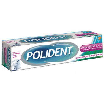 ADESIVO PROTESI DENTALI POLIDENT LUNGA TENUTA 70 G