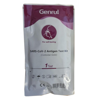 TEST ANTIGENICO GENRUI AUTODIAGNOSTICO TAMPONE NASALE 1PZ