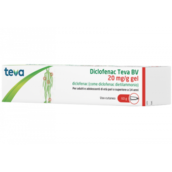 DICLOFENAC TEVA BV 20 MG/G GEL