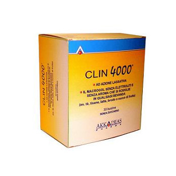 CLIN 4000 LASSATIVO 30 BUSTINE MONOUSO 10 G SENZA ZUCCHERO