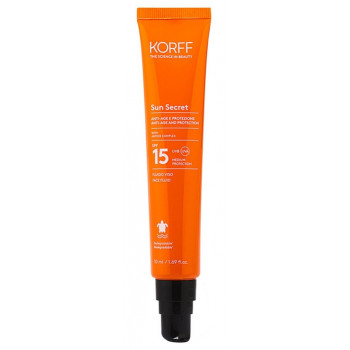KORFF SUN SECRET FLUIDO VISO SPF15 50 ML
