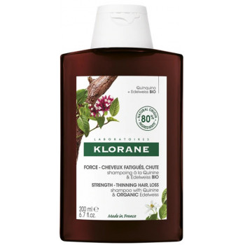 KLORANE SHAMPOO CHININA-STELLA ALPINA BIO 400 ML