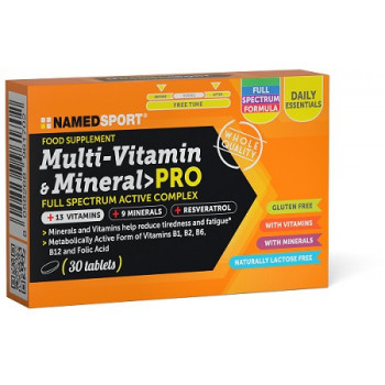 MULTI-VITAMIN&MINERAL PRO 30 COMPRESSE