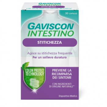 GAVISCON INTESTINO STITICHEZZA 30 CAPSULE