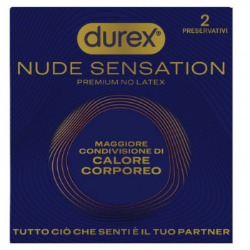 PRESERVATIVO DUREX NUDE SENSATION 2 PEZZI