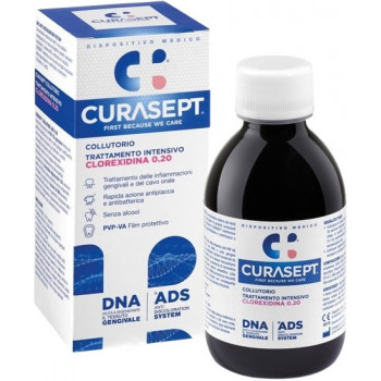 CURASEPT COLLUTORIO 0,20 ADS + DNA 200 ML