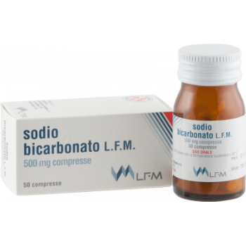SODIO BICARBONATO L.F.M. 500 MG COMPRESSE