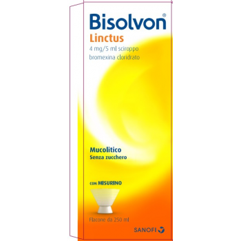 BISOLVON LINCTUS 4 MG/5 ML SCIROPPO GUSTO CIOCCOLATO-CILIEGIA