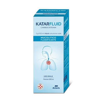 KATARFLUID 5 G/100 ML ADULTI SOLUZIONE ORALE