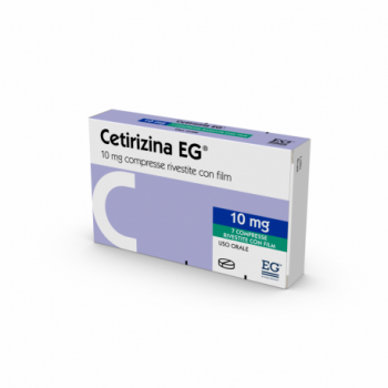 CETIRIZINA EG 10 MG COMPRESSE RIVESTITE CON FILM