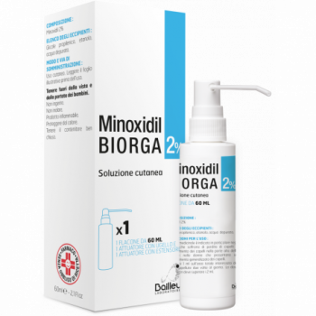 MINOXIDIL BIORGA 2% SOLUZIONE CUTANEA