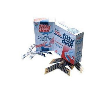 FITTYDENT COMFORT PRESAGOMATO CUSCINETTI ADESIVI 15 PEZZI