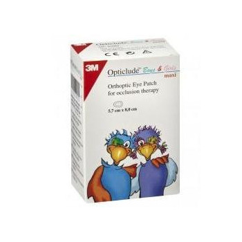 CEROTTO OCULARE COLORATO MAXI 5,7X8CM CF 30 PEZZI