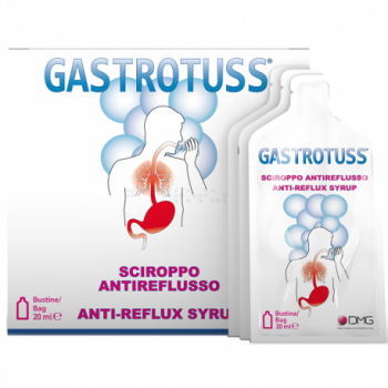SCIROPPO ANTIREFLUSSO GASTROTUSS 25 BUSTINE MONODOSE 20 ML