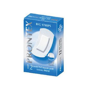 CEROTTO PRONTEX BIG STRIPS ASTUCCIO DA 12 PEZZI FORMATO MAXI