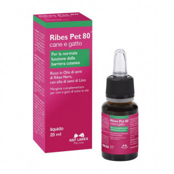 RIBES PET 80 GOCCE OLIO 25 ML CON CONTAGOCCE