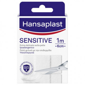 HANSAPLAST STRISCIA SENSITIVE PRETAGLIATA 1X6CM 10 PEZZI
