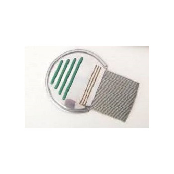 PETTINE ACCIAIO PER RIMOZIONE PIDOCCHI