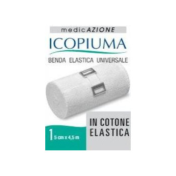ICOPIUMA BENDA ELASTICA UNIVERSALE CM 5X4,5 MT 1 PEZZO
