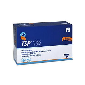 TSP 1% SOLUZIONE OFTALMICA UMETTANTE LUBRIFICANTE 30 FLACONCINI MONODOSE 0,5 ML