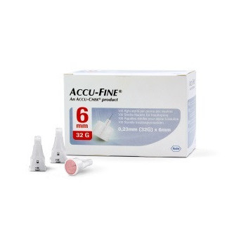 AGO PER PENNA DA INSULINA ACCU-FINE PEN NEEDLE ACCU-CHEK GAUGE 32 X 6MM 100 PEZZI
