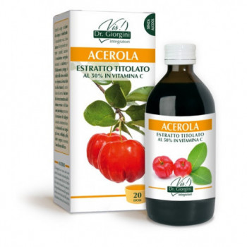 ACEROLA ESTRATTO TITOLATO AL 50% 200 ML