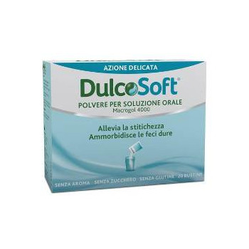 DULCOSOFT POLVERE PER SOLUZIONE ORALE 20 BUSTINE