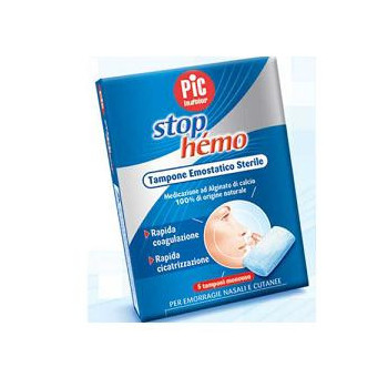 TAMPONE EMOSTATICO STERILE STOP HEMO 5BUSTE