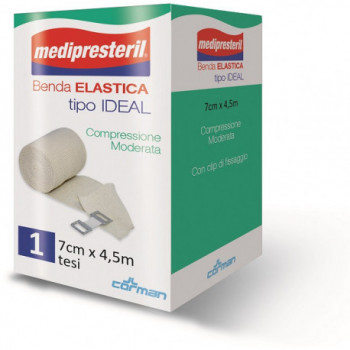 BENDA ELASTICA MEDIPRESTERIL IDEAL CM7X45MT