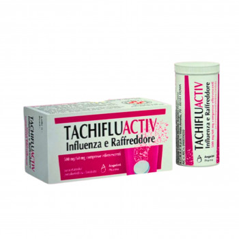 TACHIFLUACTIV INFLUENZA E RAFFREDDORE 500MG 10 CPR EFFERVESCENTI