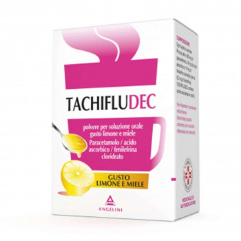 TACHIFLUDEC INFLUENZA RAFFREDDORE LIMONE E MIELE 10 BUSTINE