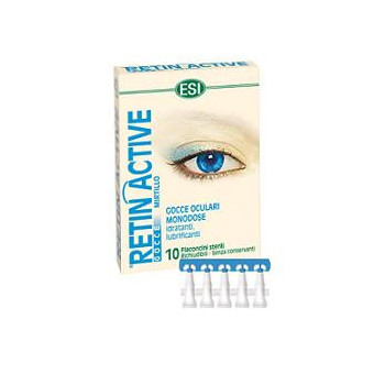 ESI RETIN ACTIVE MIRTILLO GOCCE OCULARI 10 FLACONCINI MONODOSE DA 0,5 ML