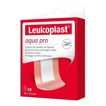 LEUKOPLAST AQUAPRO 63X38 10 PEZZI