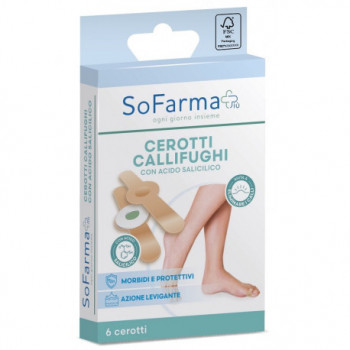 CEROTTO PARACALLO CALLIFUGO 7X1,2 CM FARMAPIU' 6 PEZZI