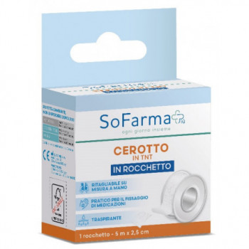 ROCCHETTO TESSUTO NON TESSUTO M 5X2,5 CM SOFARMAPIU'