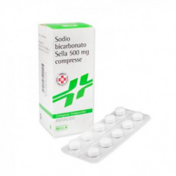 SODIO BICARBONATO SELLA 500 MG COMPRESSE