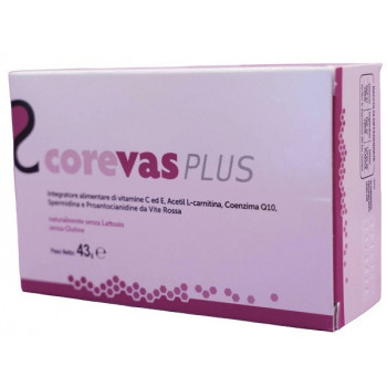 COREVAS PLUS 30 COMPRESSE NUOVA FORMULAZIONE