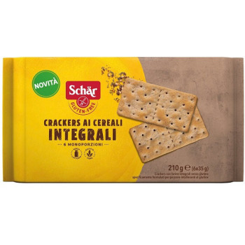 SCHAR CRACKERS CEREALI INTEGRALI 6 PEZZI DA 35 G