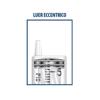 SIRINGA PIC 10 ML AGO GAUGE 21X1,5 CONO LUER ECCENTRICO 1 PEZZO