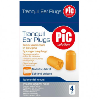 TAPPI AURICOLARI TRANQUIL IN SPUGNA 4 PEZZI