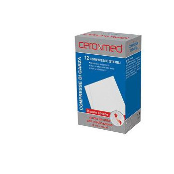 GARZA IDROFILA CEROXMED 10X10CM IN COTONE 100 PEZZI