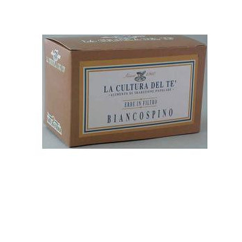 LA CULTURA DEL TE' BIANCOSPINO TISANA 20 FILTRI